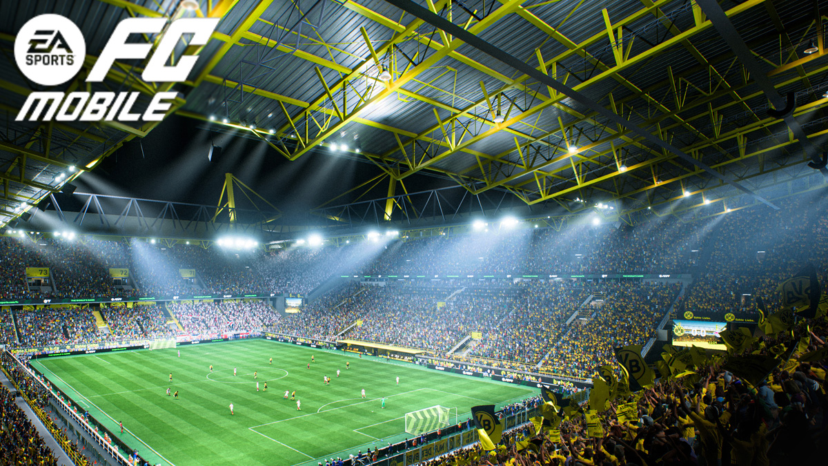 FC Mobile 24 on Borussia Dortmund's Stadium Image