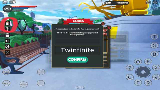 How to Redeem codes in Boku No Roblox