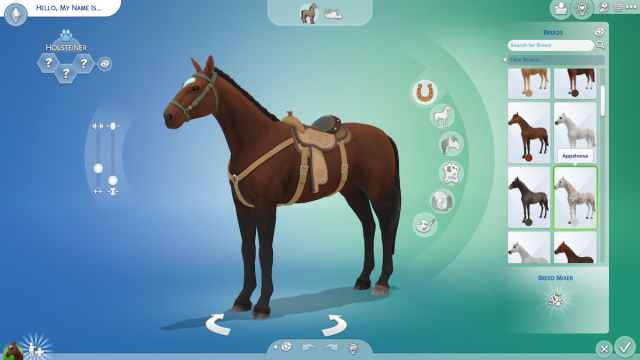 Horse Breed in Sims 4 Create a Sim