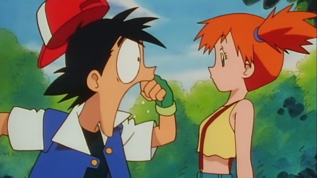 Ash yells at Misty in the Pokemon anime