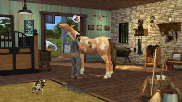 Caring for Horse in Sims 4 Horse Ranch