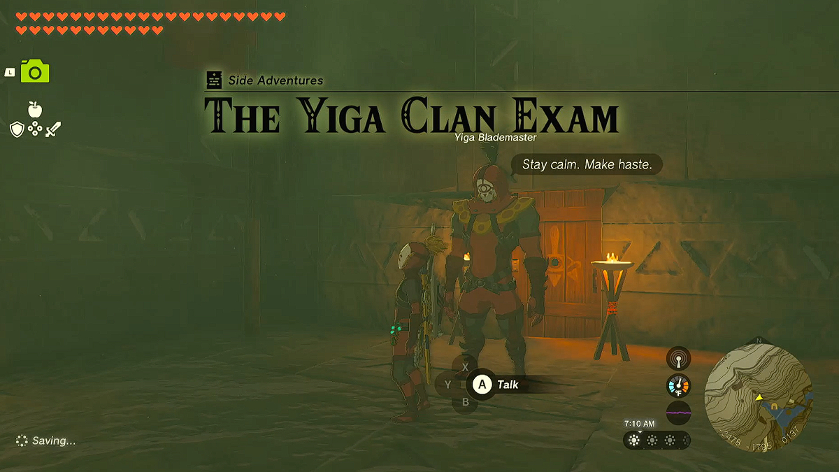 How to Complete Yiga Clan Exam Quest in Zelda: Tears of the Kingdom